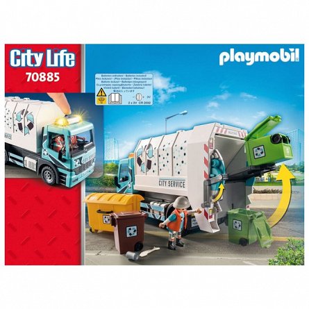 Playmobil City Life - Camion de reciclat, 4 ani plus