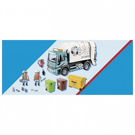 Playmobil City Life - Camion de reciclat, 4 ani plus