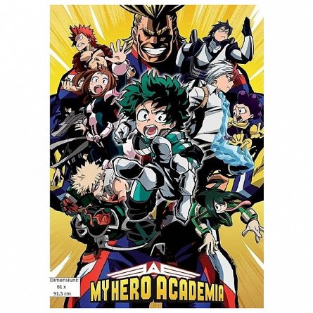 Poster My Hero Academia, Group, 91.5 x 61 cm