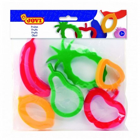 Forme modelaj Jovi, set 6 bucati, fructe