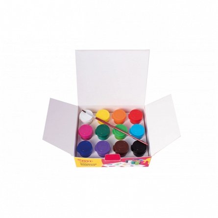 Tempera Jovi Explore, set 12 bucati, 12 culori x 15 ml