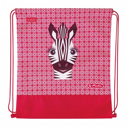 Sac sport Herlitz, 36.5 x 40.5 x 0.5 cm, Cute Animals Zebra, Turtle, Koala, Tiger