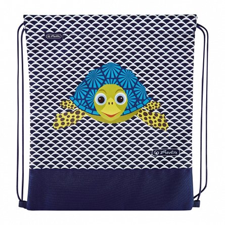 Sac sport Herlitz, 36.5 x 40.5 x 0.5 cm, Cute Animals Zebra, Turtle, Koala, Tiger