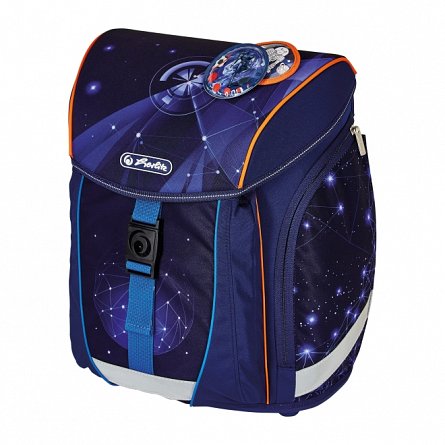 Ghiozdan Herlitz FiloLight, 38 x 32 x 22 cm, Galaxy Game