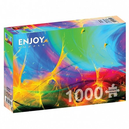 Puzzle Enjoy - Rainbow Fractals, 1000 piese