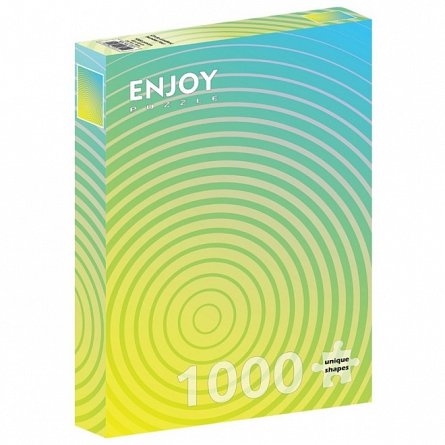 Puzzle Enjoy - Circle Gradient Number Four, 1000 piese