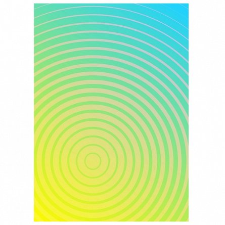 Puzzle Enjoy - Circle Gradient Number Four, 1000 piese