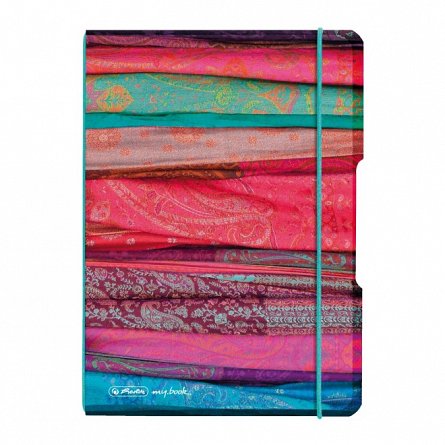Caiet A5, 40 file, 80 g-mp, velin, my.book Flex, Scarfs