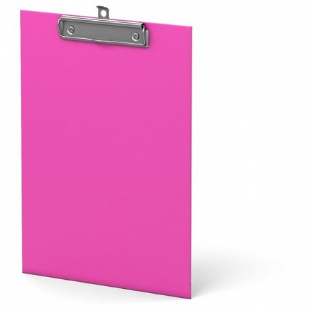 Clipboard simplu A4, ErichKrause Neon, roz