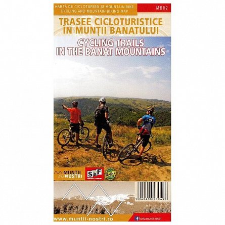Trasee cicloturistice in Muntii Banatului. Harta de cicloturism si mountain bike. Muntii nostri