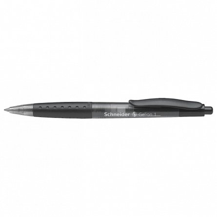 Pix cu gel Schneider Gelion 1, cu mecanism, M, 0.4 mm, negru