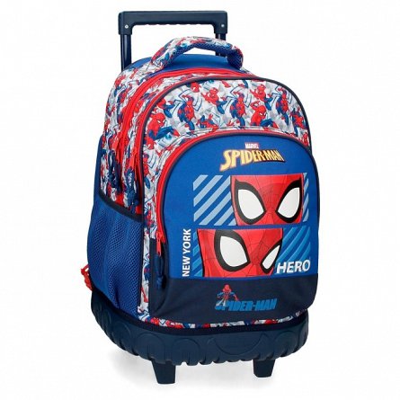 Troller Spiderman, 32 x 21 x 45 cm, 2 compartimente, Hero