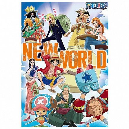Poster One Piece, New World Team, 91.5 x 61 cm