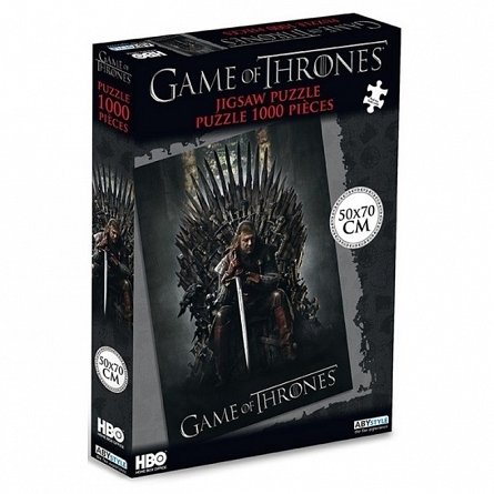 Puzzle 1000 piese Game of Thrones - Iron throne