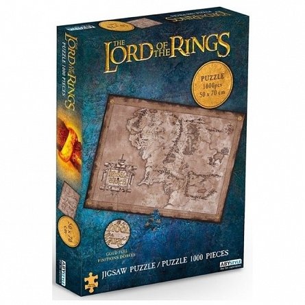 Puzzle 1000 piese Lord of the Rings - Middle Earth