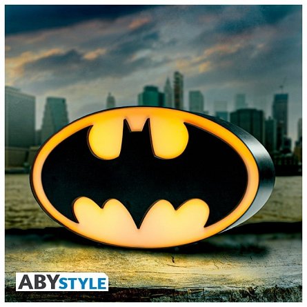 Lampa ambientala DC Comics, Batman logo, 25 x 6 x 14 cm, 3 x AAA - ABYstyle