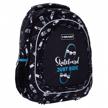 Rucsac Head, 39 x 28 x 15 cm, 3 compartimente, Skateboard Just Ride