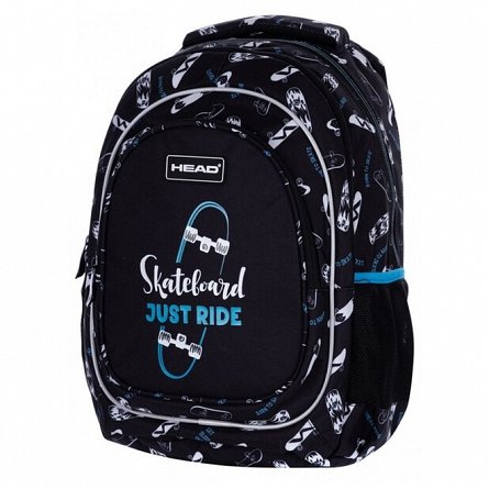 Rucsac Head, 39 x 28 x 15 cm, 3 compartimente, Skateboard Just Ride
