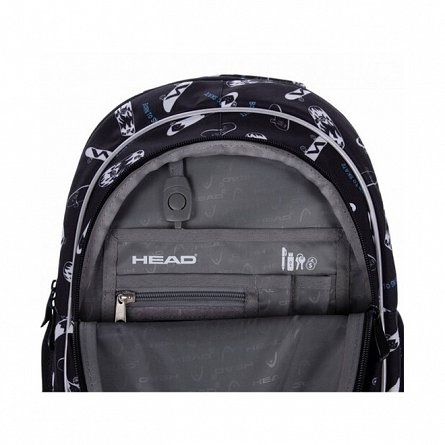 Rucsac Head, 39 x 28 x 15 cm, 3 compartimente, Skateboard Just Ride