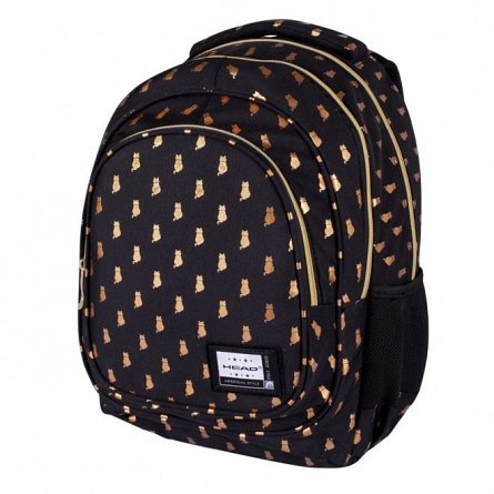 Rucsac Head, 39 x 28 x 15 cm, 3 compartimente, Golden Kitty