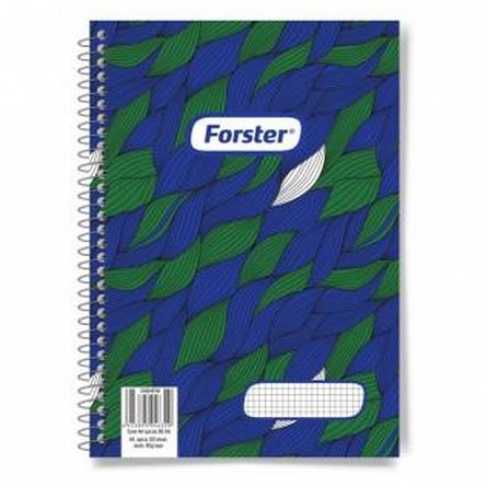 Caiet cu spira A4, 80 file, 60 g-mp, matematica, Forster