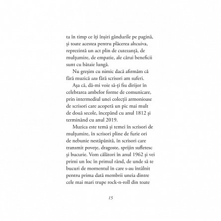 Muzica. Scrisori remarcabile