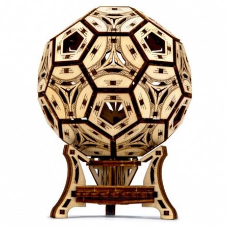Puzzle mecanic din lemn, Wooden.City, Cupa Football, 175 piese