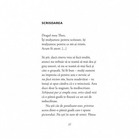 Arta. Scrisori remarcabile
