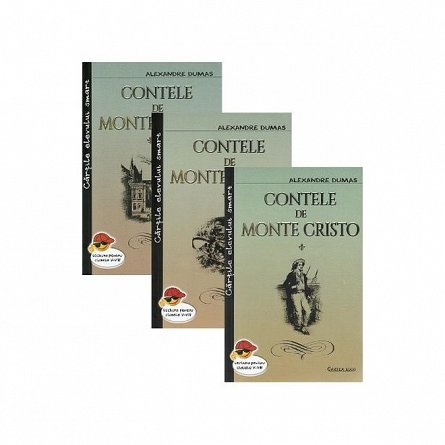 Contele de Monte Cristo Vol.1 plus 2 plus 3