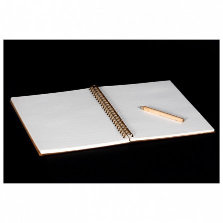 Agenda A5 personalizata din lemn - "Cei care nu cred in magie"