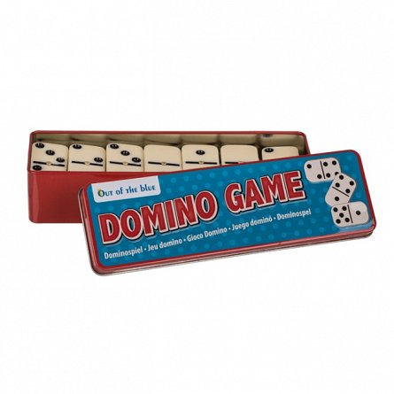Joc mini Domino, carcasa metal - OOTB