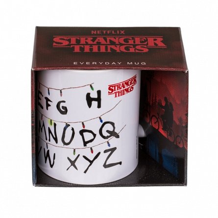 Cana Stranger Things, Instalatia cu alfabet, 325 ml