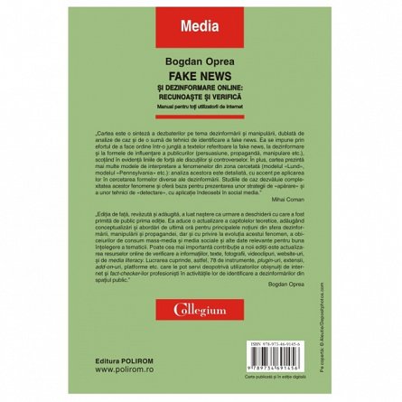 Fake news si dezinformare online: recunoaste si verifica