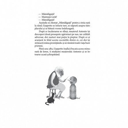 Pinocchio. Povestea unei papusi de lemn
