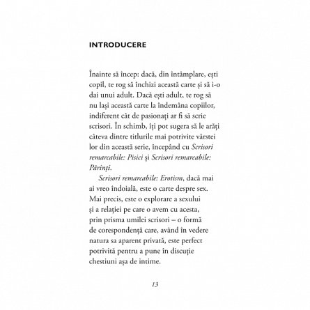 Erotism. Scrisori remarcabile