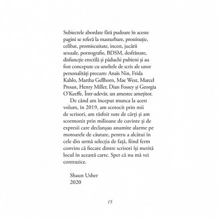 Erotism. Scrisori remarcabile