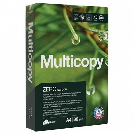 Hartie A4, 80 g-mp, 500 coli-top, Multicopy Zero