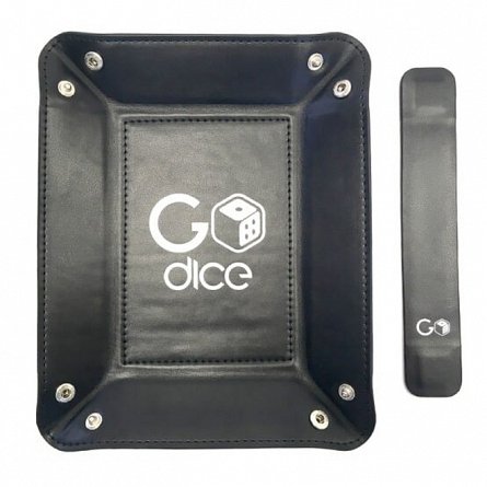 Set accesorii zaruri GoDice - pahar, cablu incarcare, tavita