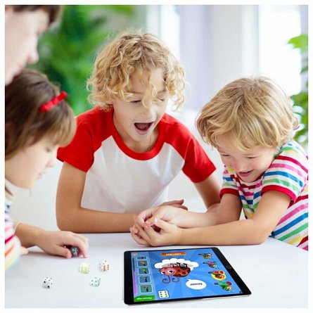 Zaruri inteligente GoDice, set 2 buc, bluetooth