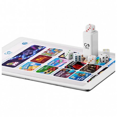 Zaruri inteligente GoDice, set 6 buc, bluetooth