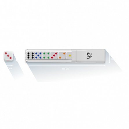 Zaruri inteligente GoDice, set 6 buc, bluetooth