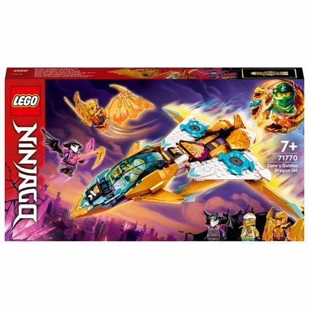 LEGO Ninjago: Avionul Dragon de Aur al lui Zane 71770