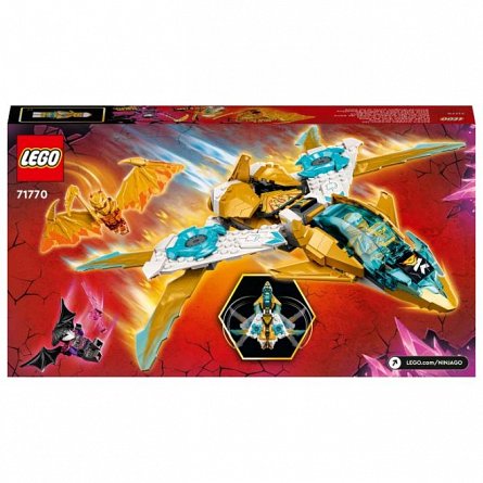 LEGO Ninjago: Avionul Dragon de Aur al lui Zane 71770