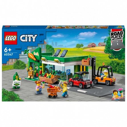 LEGO City: Magazin de alimente 60347
