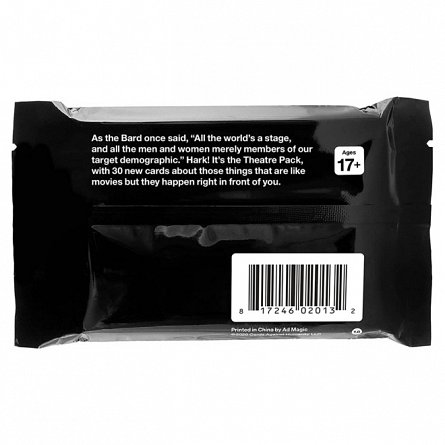 Joc Cards Against Humanity - Theatre Pack, 17 ani plus