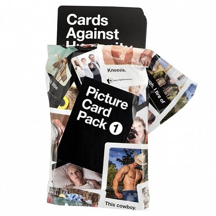 Joc Cards Against Humanity - Picture Card Pack 1 Case, 17 ani+