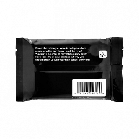 Joc Cards Against Humanity - College Pack Revised, 17 ani plus