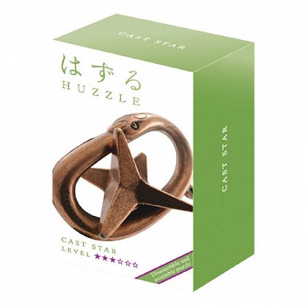 Puzzle mecanic Hanayama, Huzzle Cast Star, 8 ani plus