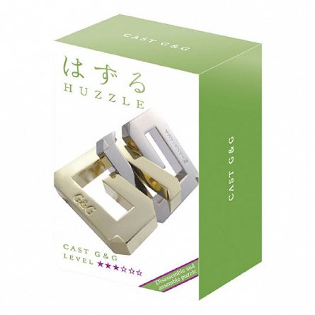 Puzzle mecanic Hanayama, Huzzle Cast G-G, 8 ani+