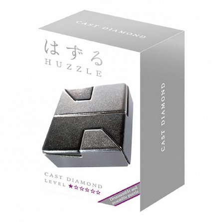 Puzzle mecanic Hanayama, Huzzle Cast Diamond, 8 ani plus